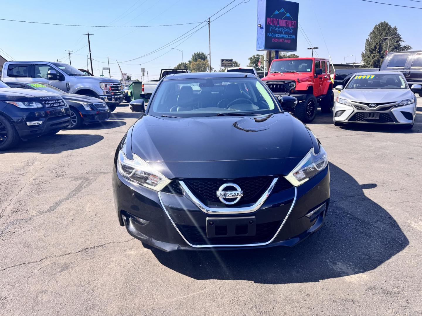2018 Black /No Color Nissan Maxima (1N4AA6AP1JC) with an V6, 3.5 Liter engine, Auto, Xtronic CVT transmission, located at 607 W Columbia Drive, Kennewick, WA, 99336, (509) 987-1069, 46.216743, -119.126404 - Photo#7
