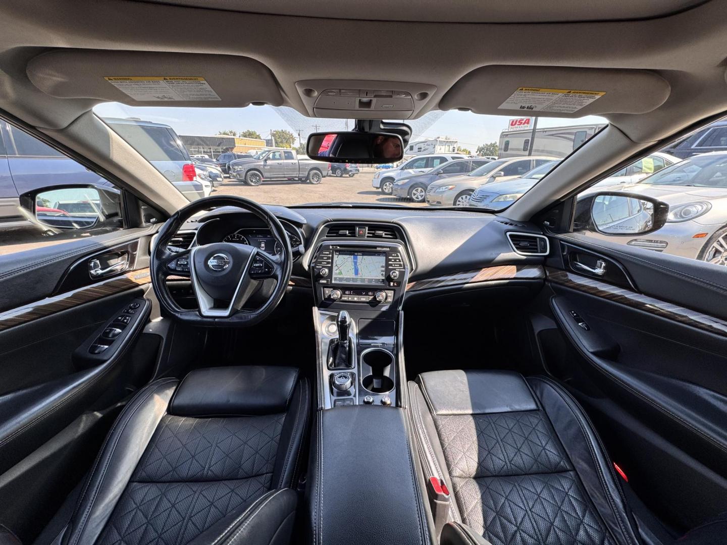 2018 Black /No Color Nissan Maxima (1N4AA6AP1JC) with an V6, 3.5 Liter engine, Auto, Xtronic CVT transmission, located at 607 W Columbia Drive, Kennewick, WA, 99336, (509) 987-1069, 46.216743, -119.126404 - Photo#9