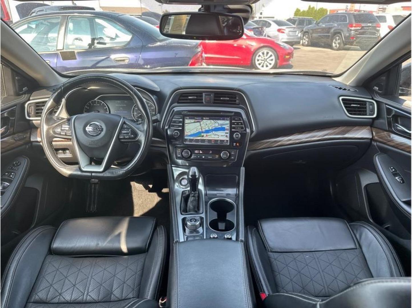 2018 Black /No Color Nissan Maxima (1N4AA6AP1JC) with an V6, 3.5 Liter engine, Auto, Xtronic CVT transmission, located at 607 W Columbia Drive, Kennewick, WA, 99336, (509) 987-1069, 46.216743, -119.126404 - Photo#14