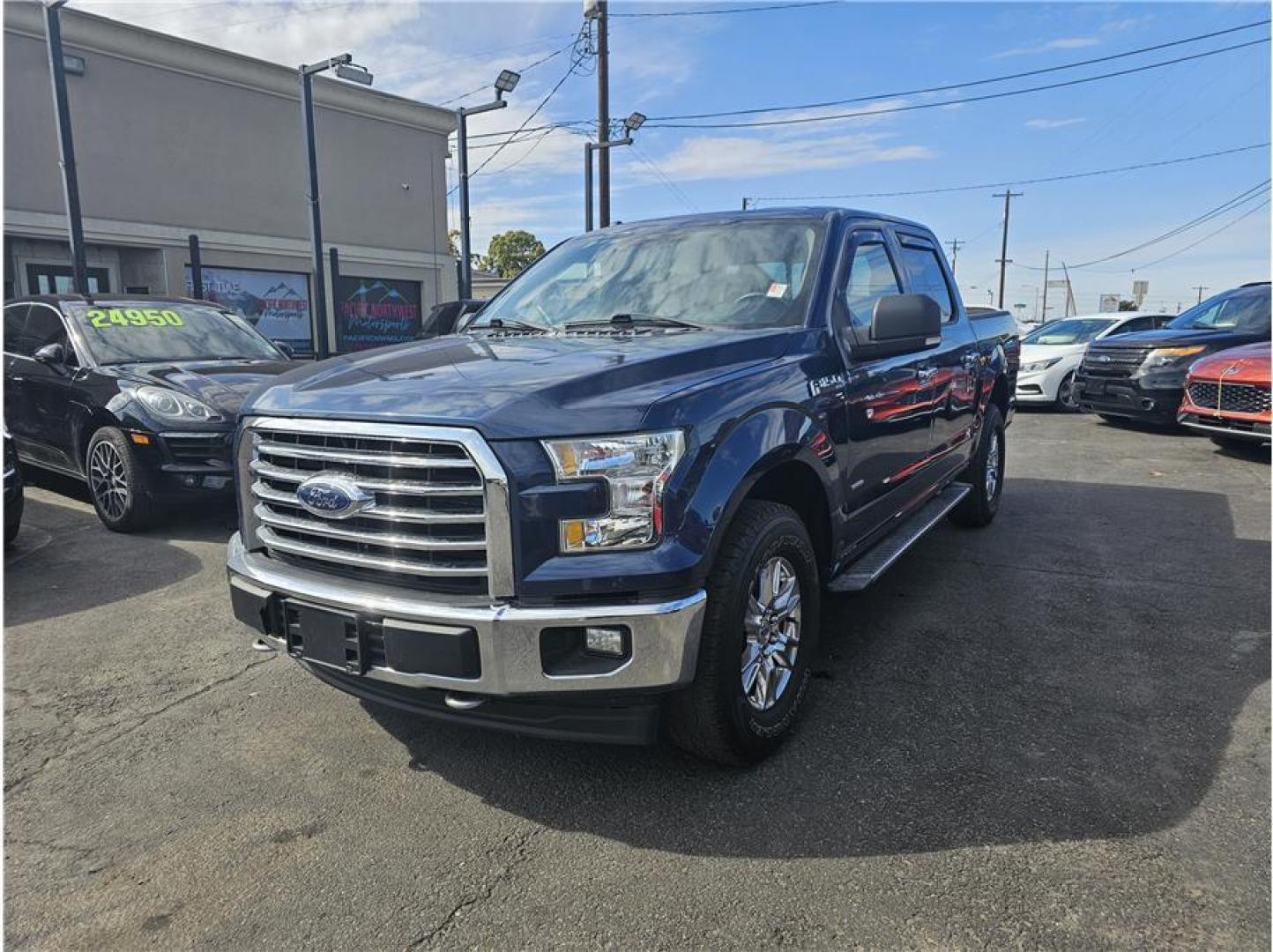 2015 Blue /No Color Ford F150 SuperCrew Cab (1FTEW1EP2FK) with an V6, EcoBoost, TT, 2.7L engine, Automatic, 6-Spd transmission, located at 607 W Columbia Drive, Kennewick, WA, 99336, (509) 987-1069, 46.216743, -119.126404 - Photo#0