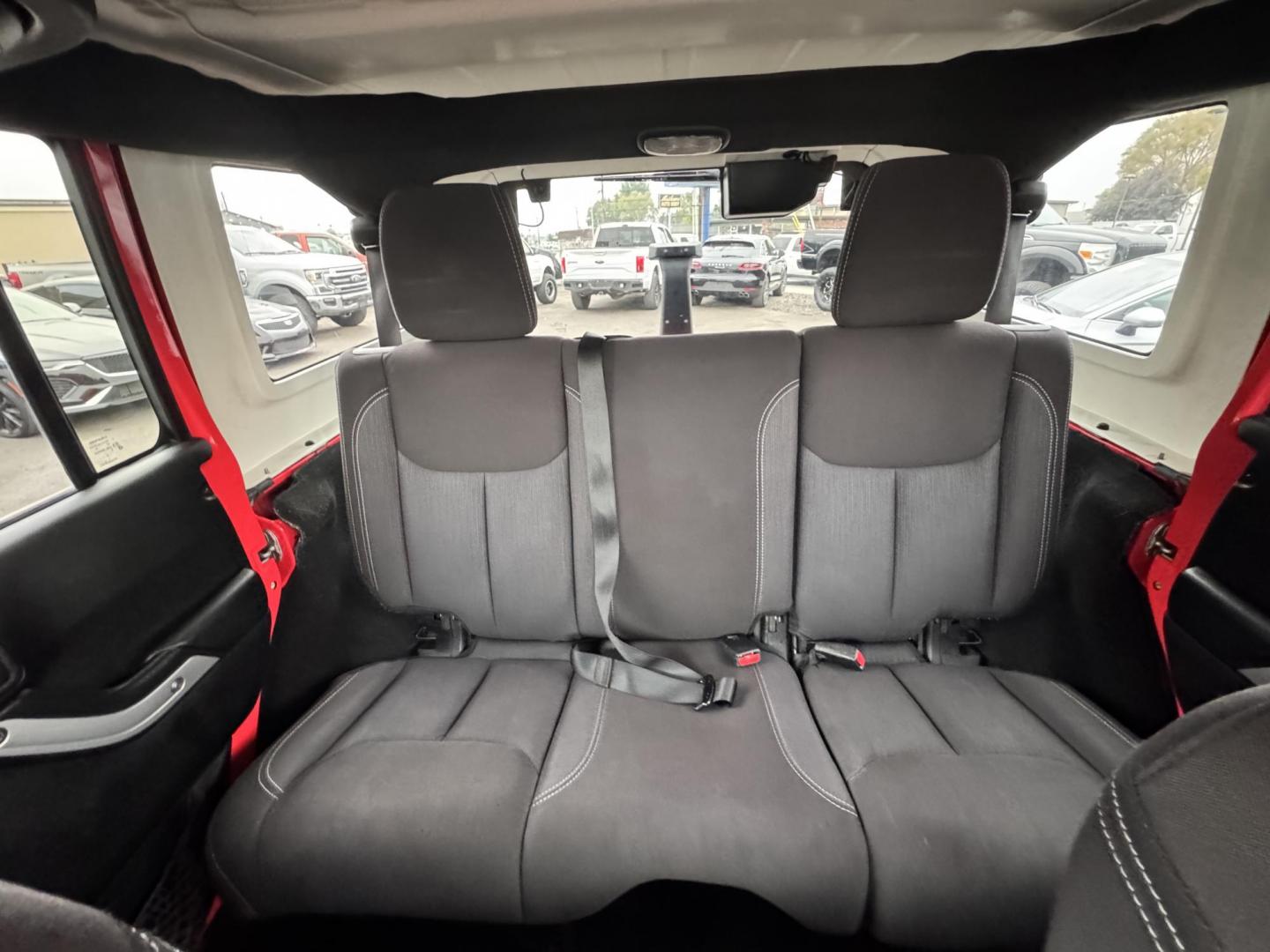 2013 Red /No Color Jeep Wrangler (1C4BJWEGXDL) with an V6, 3.6 Liter engine, Automatic, 5-Spd transmission, located at 607 W Columbia Drive, Kennewick, WA, 99336, (509) 987-1069, 46.216743, -119.126404 - Photo#12