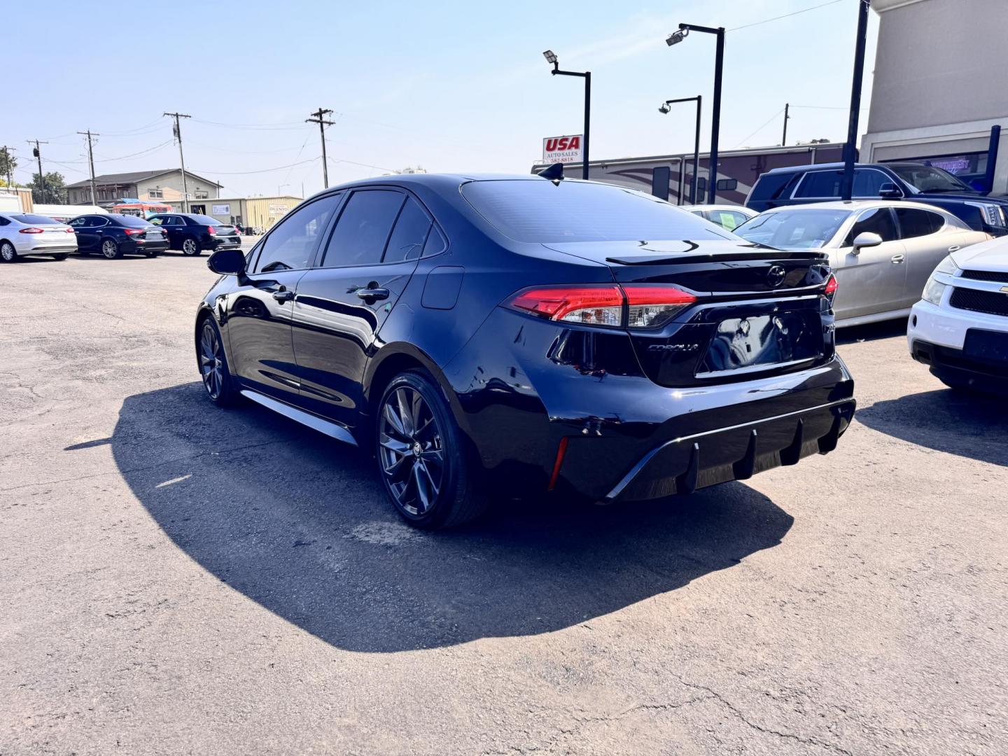 2023 Black /No Color Toyota Corolla (JTDT4MCE4P3) with an 4-Cyl, Dynamic-Force, 2.0 Liter engine, Automatic, CVT w/Dynamic Shift transmission, located at 607 W Columbia Drive, Kennewick, WA, 99336, (509) 987-1069, 46.216743, -119.126404 - Photo#3