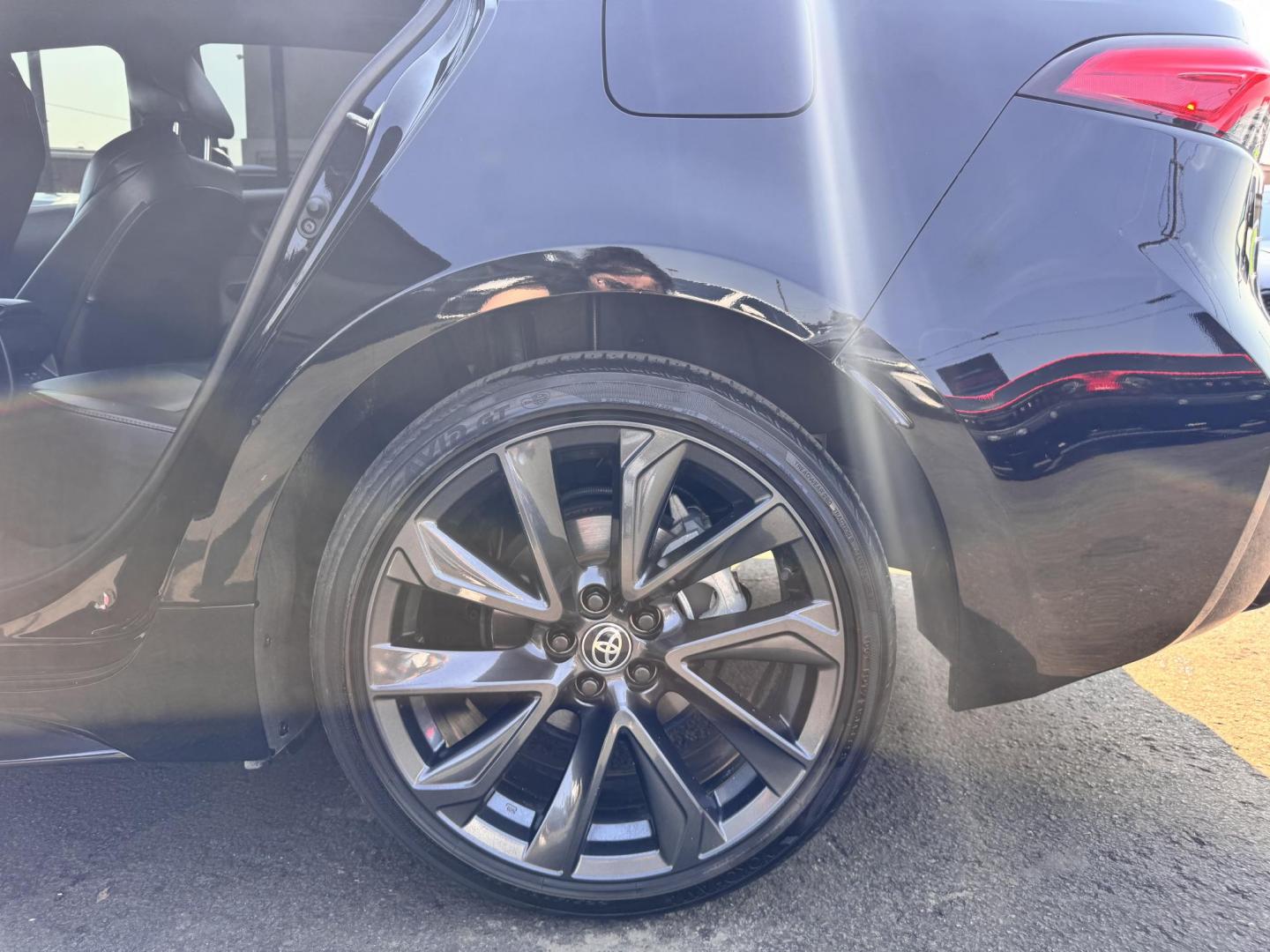 2023 Black /No Color Toyota Corolla (JTDT4MCE4P3) with an 4-Cyl, Dynamic-Force, 2.0 Liter engine, Automatic, CVT w/Dynamic Shift transmission, located at 607 W Columbia Drive, Kennewick, WA, 99336, (509) 987-1069, 46.216743, -119.126404 - Photo#8