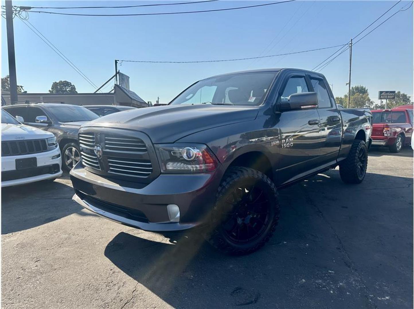 2014 Gray /No Color Ram 1500 Quad Cab (1C6RR7HT9ES) with an V8, HEMI, 5.7 Liter engine, Automatic, 8-Spd transmission, located at 607 W Columbia Drive, Kennewick, WA, 99336, (509) 987-1069, 46.216743, -119.126404 - Photo#0
