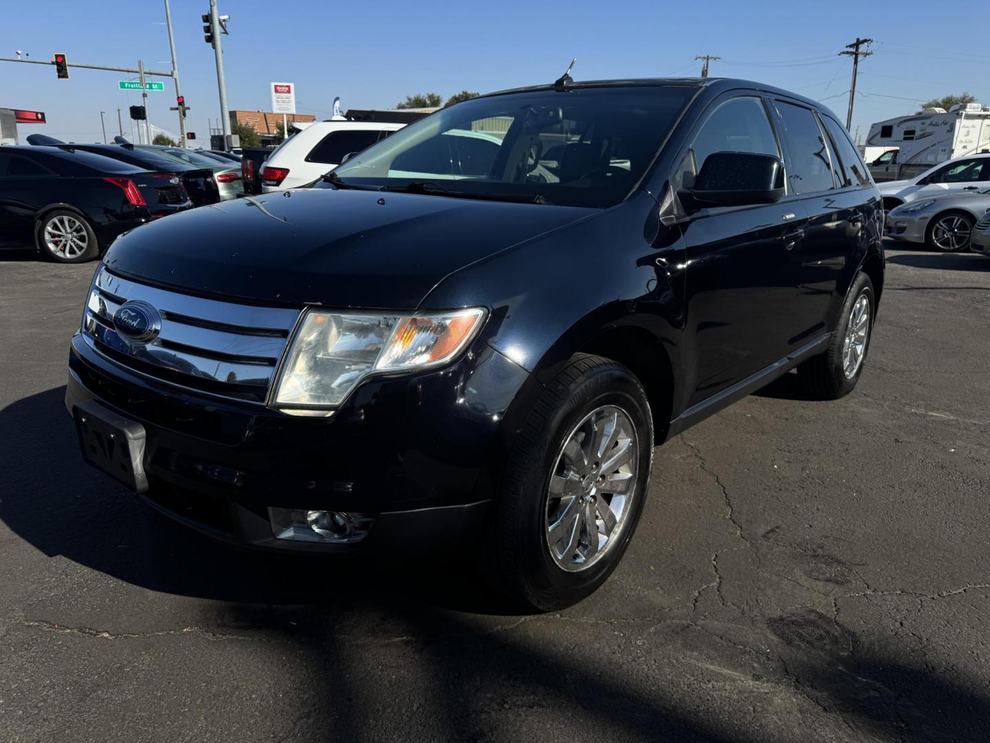 2008 Black /No Color Ford Edge (2FMDK38C48B) with an V6, 3.5 Liter engine, Automatic, 6-Spd w/Overdrive transmission, located at 607 W Columbia Drive, Kennewick, WA, 99336, (509) 987-1069, 46.216743, -119.126404 - Photo#0