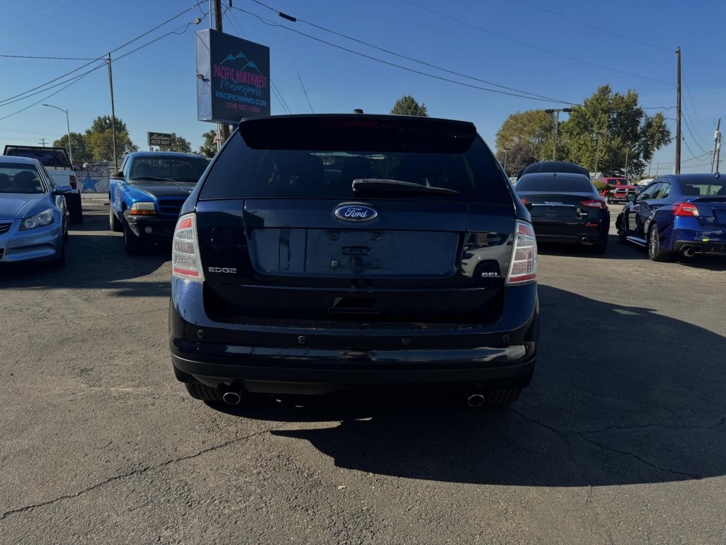 2008 Black /No Color Ford Edge (2FMDK38C48B) with an V6, 3.5 Liter engine, Automatic, 6-Spd w/Overdrive transmission, located at 607 W Columbia Drive, Kennewick, WA, 99336, (509) 987-1069, 46.216743, -119.126404 - Photo#3