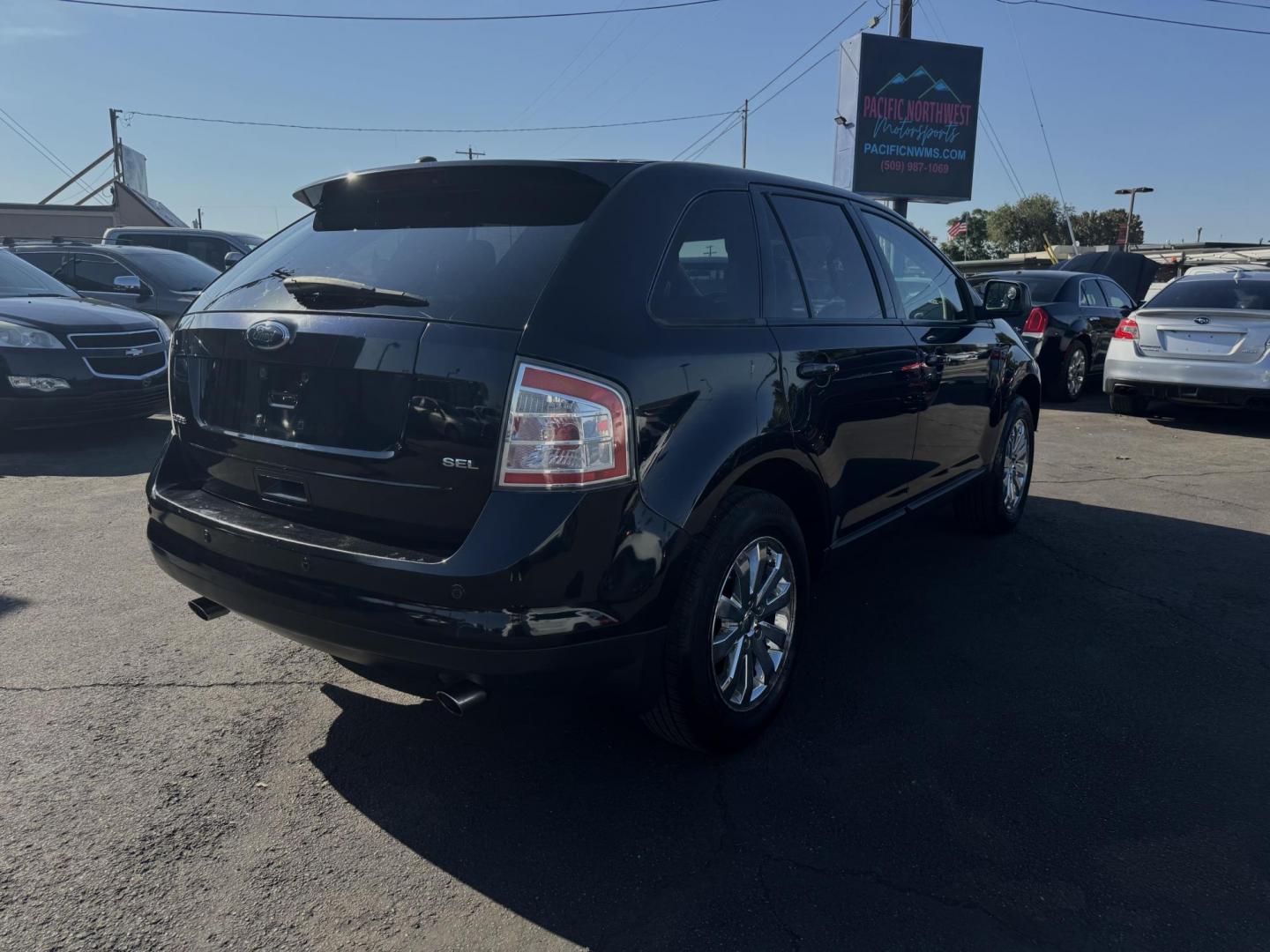 2008 Black /No Color Ford Edge (2FMDK38C48B) with an V6, 3.5 Liter engine, Automatic, 6-Spd w/Overdrive transmission, located at 607 W Columbia Drive, Kennewick, WA, 99336, (509) 987-1069, 46.216743, -119.126404 - Photo#5