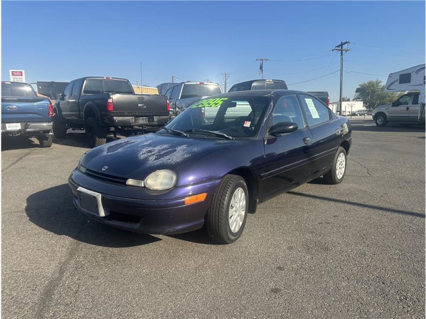 1999 Purple /No Color Dodge Neon (3B3ES47C6XT) with an 4-Cyl, 2.0 Liter engine, Manual, 5-Spd transmission, located at 607 W Columbia Drive, Kennewick, WA, 99336, (509) 987-1069, 46.216743, -119.126404 - Photo#0