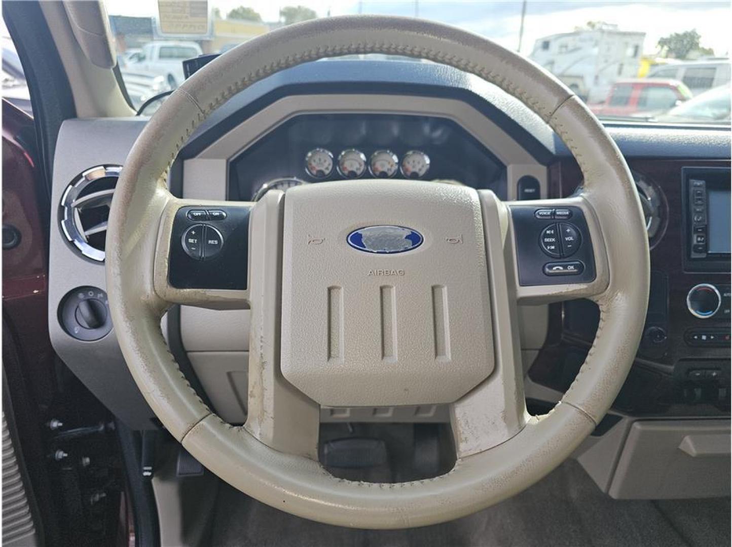 2010 Burgundy /No Color Ford F250 Super Duty Crew Cab (1FTSW2BR0AE) with an V8, Turbo Dsl 6.4L engine, Automatic, 5-Spd w/Overdrive transmission, located at 607 W Columbia Drive, Kennewick, WA, 99336, (509) 987-1069, 46.216743, -119.126404 - Photo#10