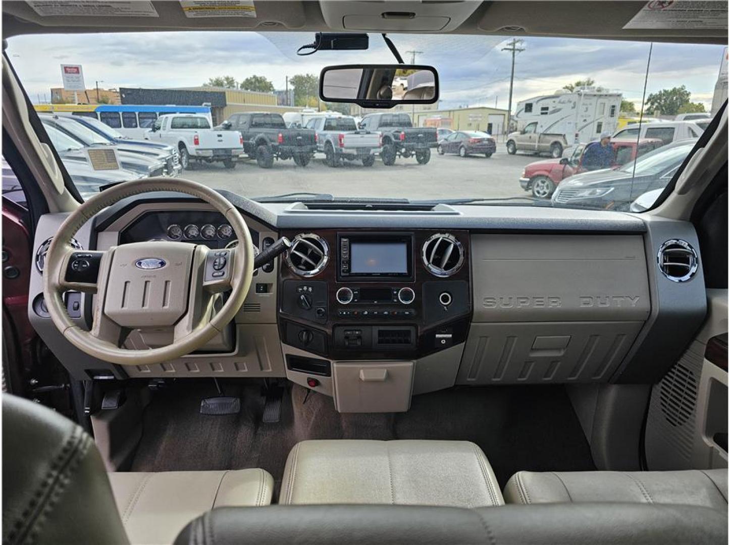 2010 Burgundy /No Color Ford F250 Super Duty Crew Cab (1FTSW2BR0AE) with an V8, Turbo Dsl 6.4L engine, Automatic, 5-Spd w/Overdrive transmission, located at 607 W Columbia Drive, Kennewick, WA, 99336, (509) 987-1069, 46.216743, -119.126404 - Photo#22