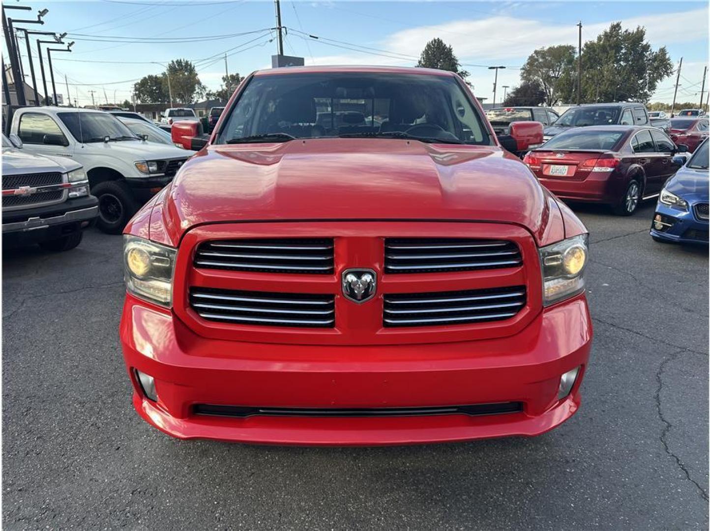 2013 Red /No Color Ram 1500 Quad Cab (1C6RR7HT7DS) with an V8, HEMI, 5.7 Liter engine, Automatic, 8-Spd transmission, located at 607 W Columbia Drive, Kennewick, WA, 99336, (509) 987-1069, 46.216743, -119.126404 - Photo#8