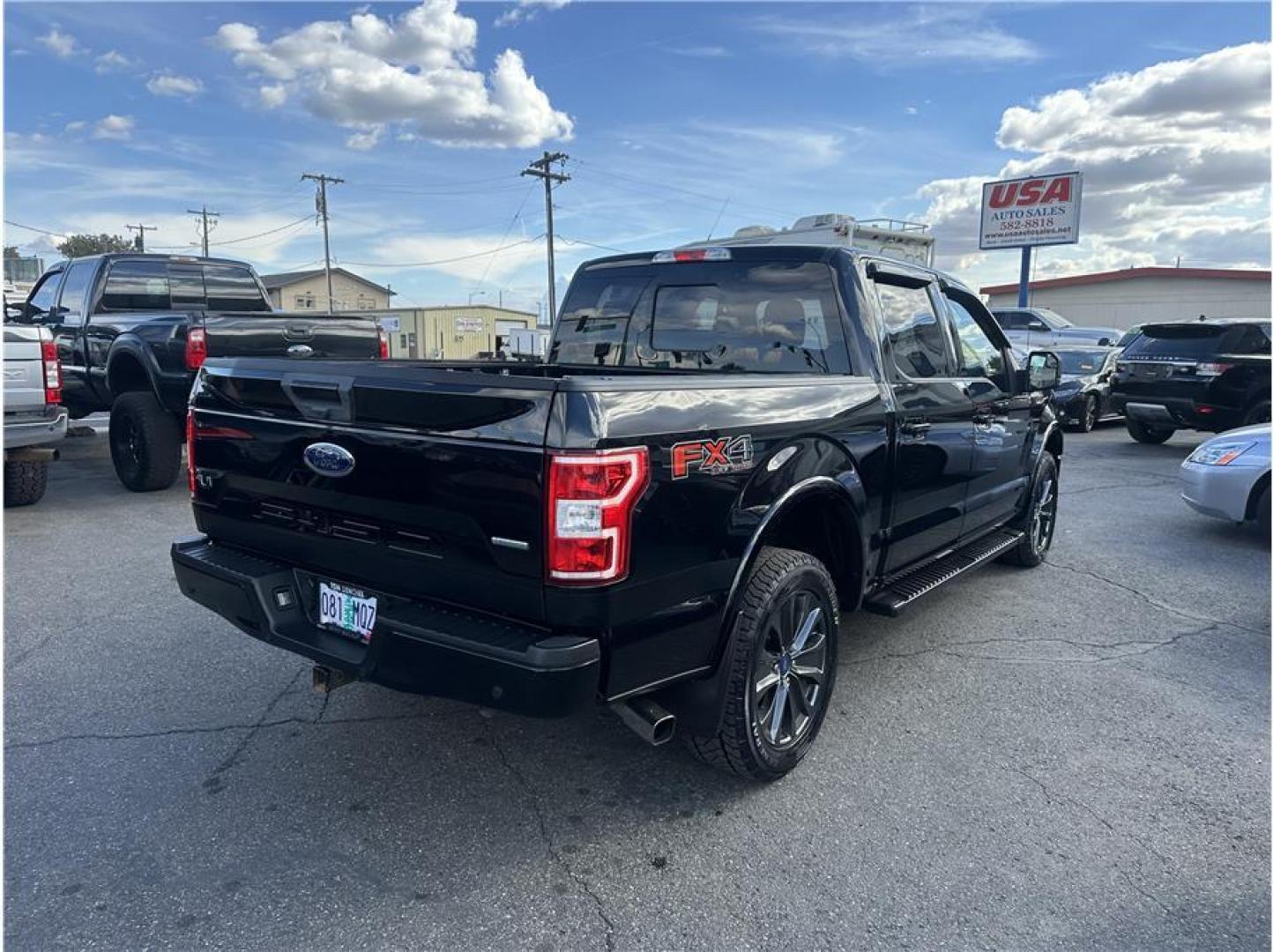 2018 Black /No Color Ford F150 SuperCrew Cab (1FTEW1EG2JF) with an V6, EcoBoost, TT, 3.5L engine, Auto, 10-Spd Spt Mode transmission, located at 607 W Columbia Drive, Kennewick, WA, 99336, (509) 987-1069, 46.216743, -119.126404 - Photo#4