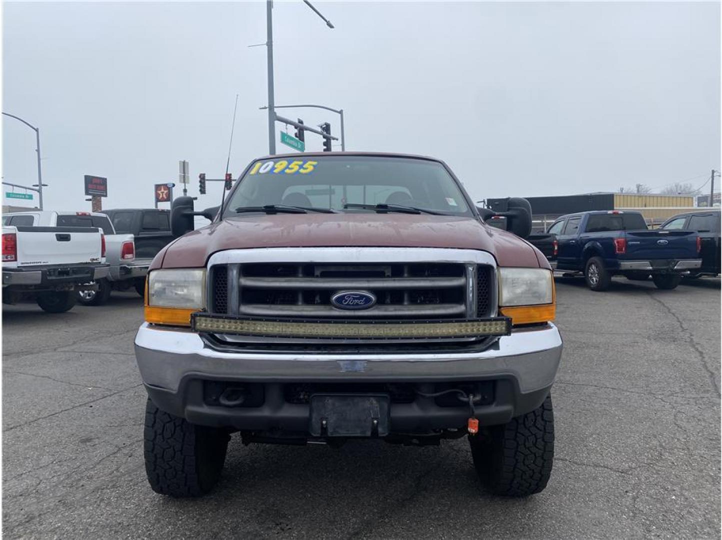 2000 Burgundy /No Color Ford F250 Super Duty Crew Cab (1FTNW21F2YE) with an V8, Turbo Diesel, 7.3L engine, Automatic transmission, located at 607 W Columbia Drive, Kennewick, WA, 99336, (509) 987-1069, 46.216743, -119.126404 - Photo#1