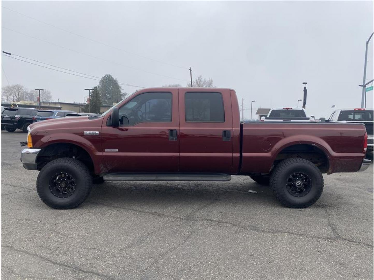 2000 Burgundy /No Color Ford F250 Super Duty Crew Cab (1FTNW21F2YE) with an V8, Turbo Diesel, 7.3L engine, Automatic transmission, located at 607 W Columbia Drive, Kennewick, WA, 99336, (509) 987-1069, 46.216743, -119.126404 - Photo#8