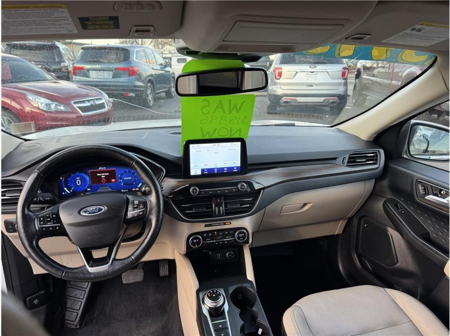 2020 White /No Color Ford Escape (1FMCU9J95LU) with an 4-Cyl, EcoBoost, Turbo, 2.0 Liter engine, Automatic, 8-Spd transmission, located at 607 W Columbia Drive, Kennewick, WA, 99336, (509) 987-1069, 46.216743, -119.126404 - Photo#12