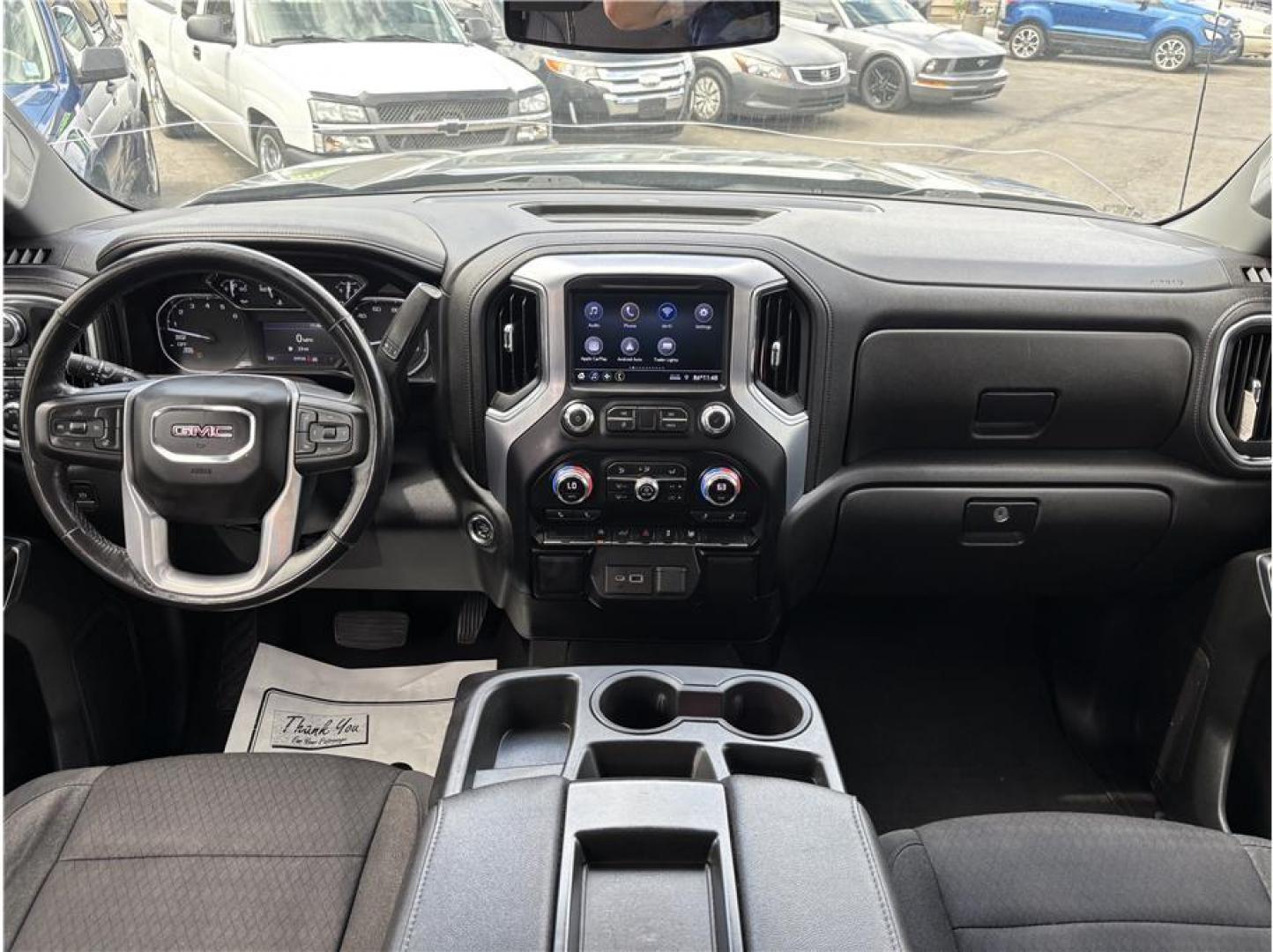 2021 Gray /No Color GMC Sierra 1500 Double Cab (1GTR9CED1MZ) with an V8, EcoTec3, DFM, 5.3 Liter engine, Automatic, 8-Spd w/Overdrive transmission, located at 607 W Columbia Drive, Kennewick, WA, 99336, (509) 987-1069, 46.216743, -119.126404 - Photo#15