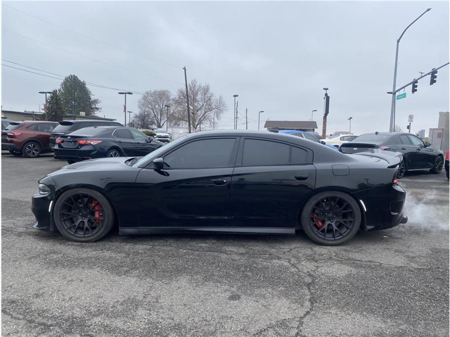 2017 Black /No Color Dodge Charger (2C3CDXL9XHH) with an V8, Supercharged, 6.2 Liter engine, Automatic, 8-Spd transmission, located at 607 W Columbia Drive, Kennewick, WA, 99336, (509) 987-1069, 46.216743, -119.126404 - Photo#7