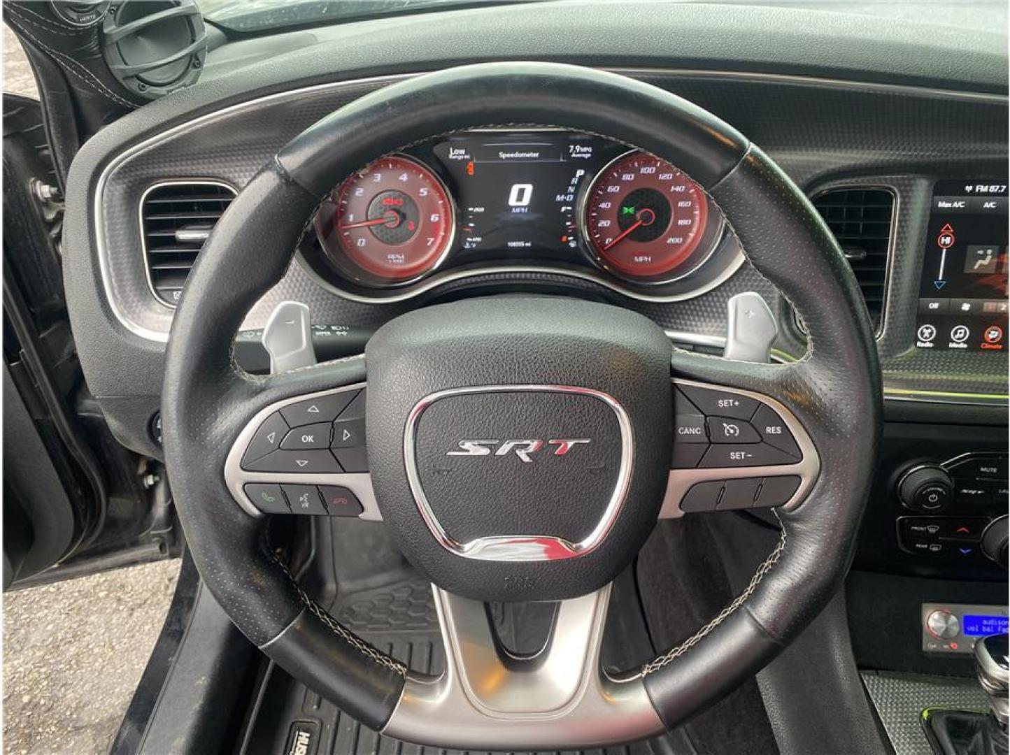 2017 Black /No Color Dodge Charger (2C3CDXL9XHH) with an V8, Supercharged, 6.2 Liter engine, Automatic, 8-Spd transmission, located at 607 W Columbia Drive, Kennewick, WA, 99336, (509) 987-1069, 46.216743, -119.126404 - Photo#11