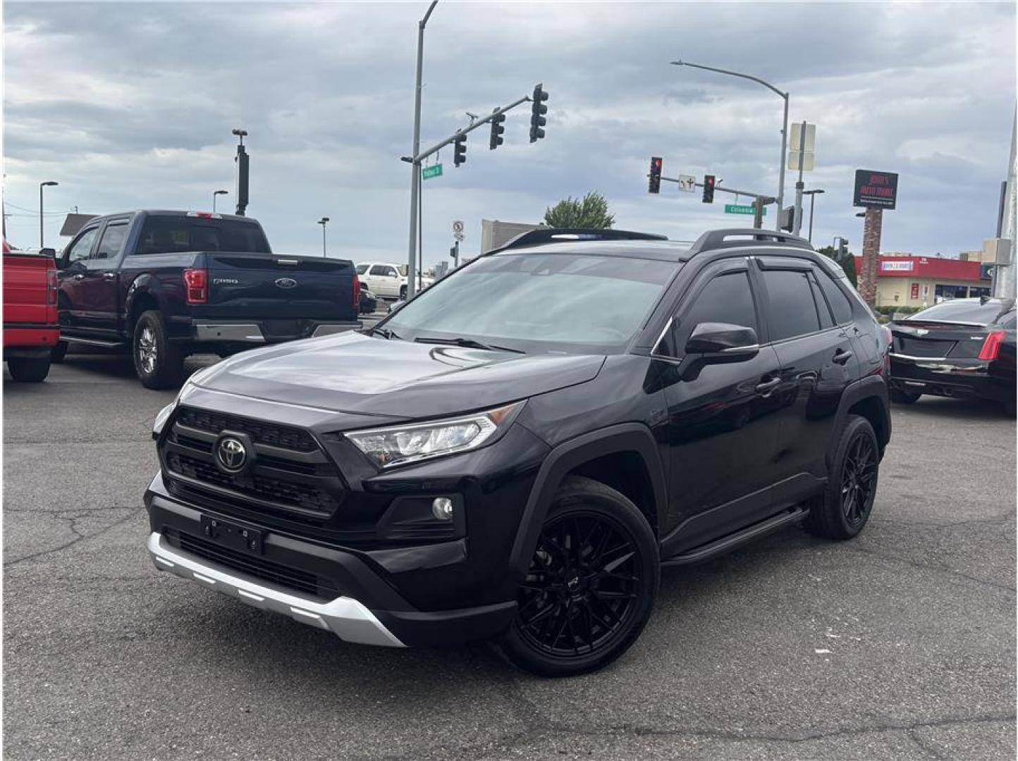 2021 Black /No Color Toyota RAV4 (2T3J1RFV2MW) with an 4-Cyl, Dynamic-Force, 2.5 Liter engine, Automatic, 8-Spd w/Direct and Sequential Shift transmission, located at 607 W Columbia Drive, Kennewick, WA, 99336, (509) 987-1069, 46.216743, -119.126404 - Photo#0