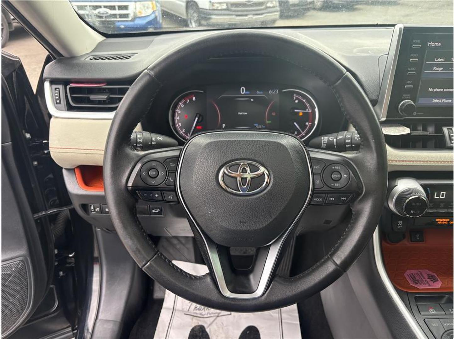 2021 Black /No Color Toyota RAV4 (2T3J1RFV2MW) with an 4-Cyl, Dynamic-Force, 2.5 Liter engine, Automatic, 8-Spd w/Direct and Sequential Shift transmission, located at 607 W Columbia Drive, Kennewick, WA, 99336, (509) 987-1069, 46.216743, -119.126404 - Photo#10