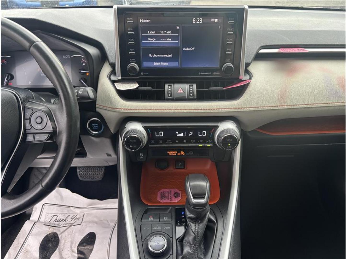 2021 Black /No Color Toyota RAV4 (2T3J1RFV2MW) with an 4-Cyl, Dynamic-Force, 2.5 Liter engine, Automatic, 8-Spd w/Direct and Sequential Shift transmission, located at 607 W Columbia Drive, Kennewick, WA, 99336, (509) 987-1069, 46.216743, -119.126404 - Photo#11