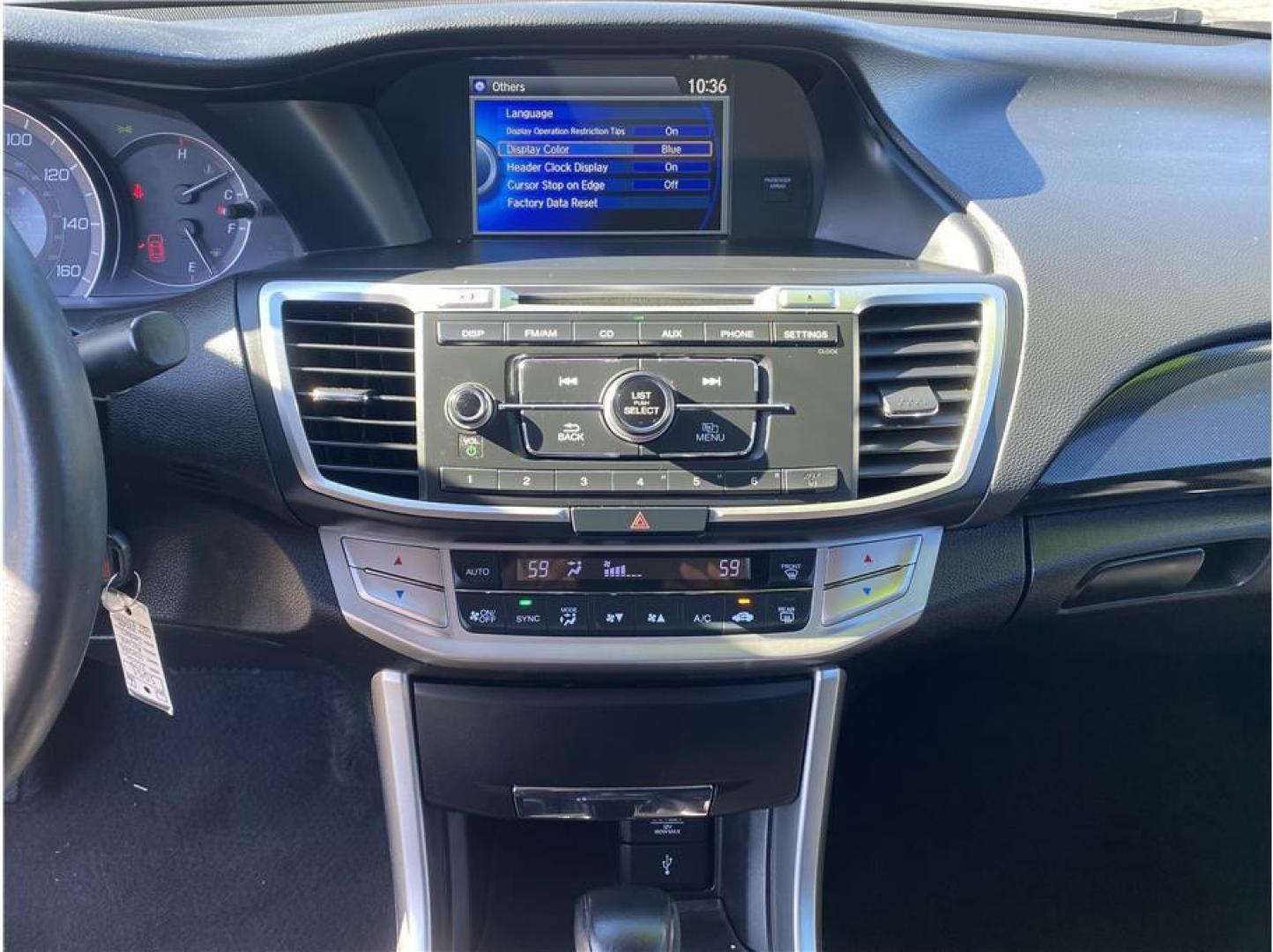 2015 White /No Color Honda Accord (1HGCR2F55FA) with an 4-Cyl, i-VTEC, 2.4 Liter engine, Auto, CVT w/Sport Mode transmission, located at 607 W Columbia Drive, Kennewick, WA, 99336, (509) 987-1069, 46.216743, -119.126404 - Photo#11