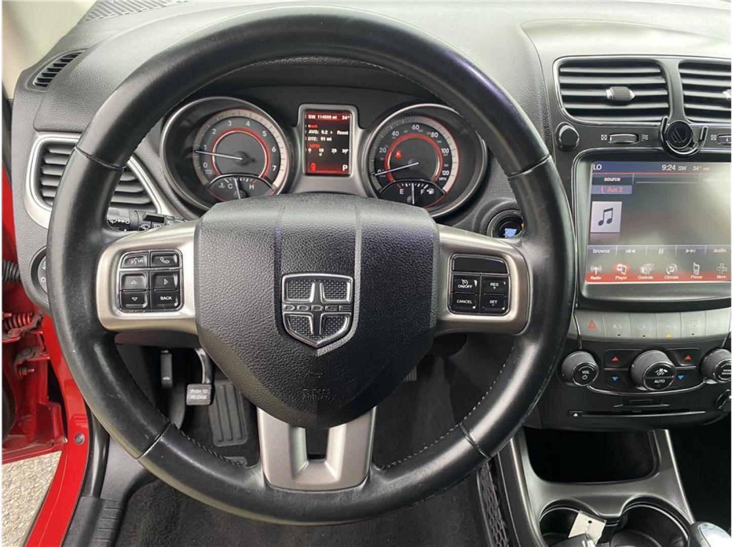 2018 Red /No Color Dodge Journey (3C4PDCGG8JT) with an V6, 3.6 Liter engine, Automatic, 6-Spd w/AutoStick transmission, located at 607 W Columbia Drive, Kennewick, WA, 99336, (509) 987-1069, 46.216743, -119.126404 - Photo#13