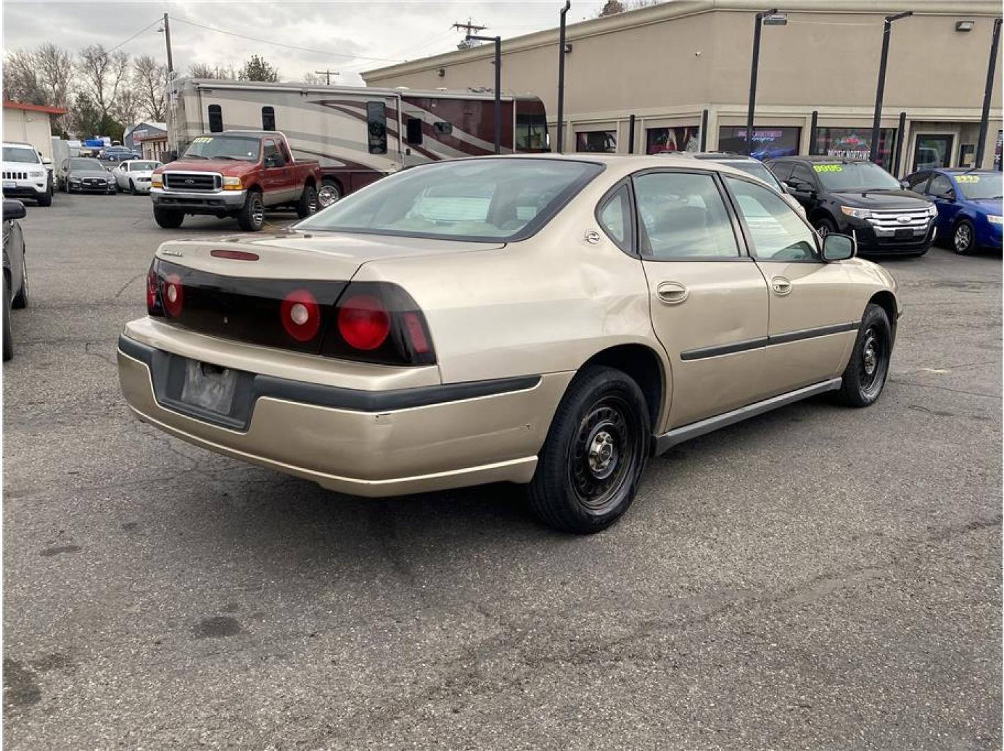 2005 Tan /No Color Chevrolet Impala (2G1WF55K959) with an V6, 3.8 Liter engine, Automatic transmission, located at 607 W Columbia Drive, Kennewick, WA, 99336, (509) 987-1069, 46.216743, -119.126404 - Photo#4