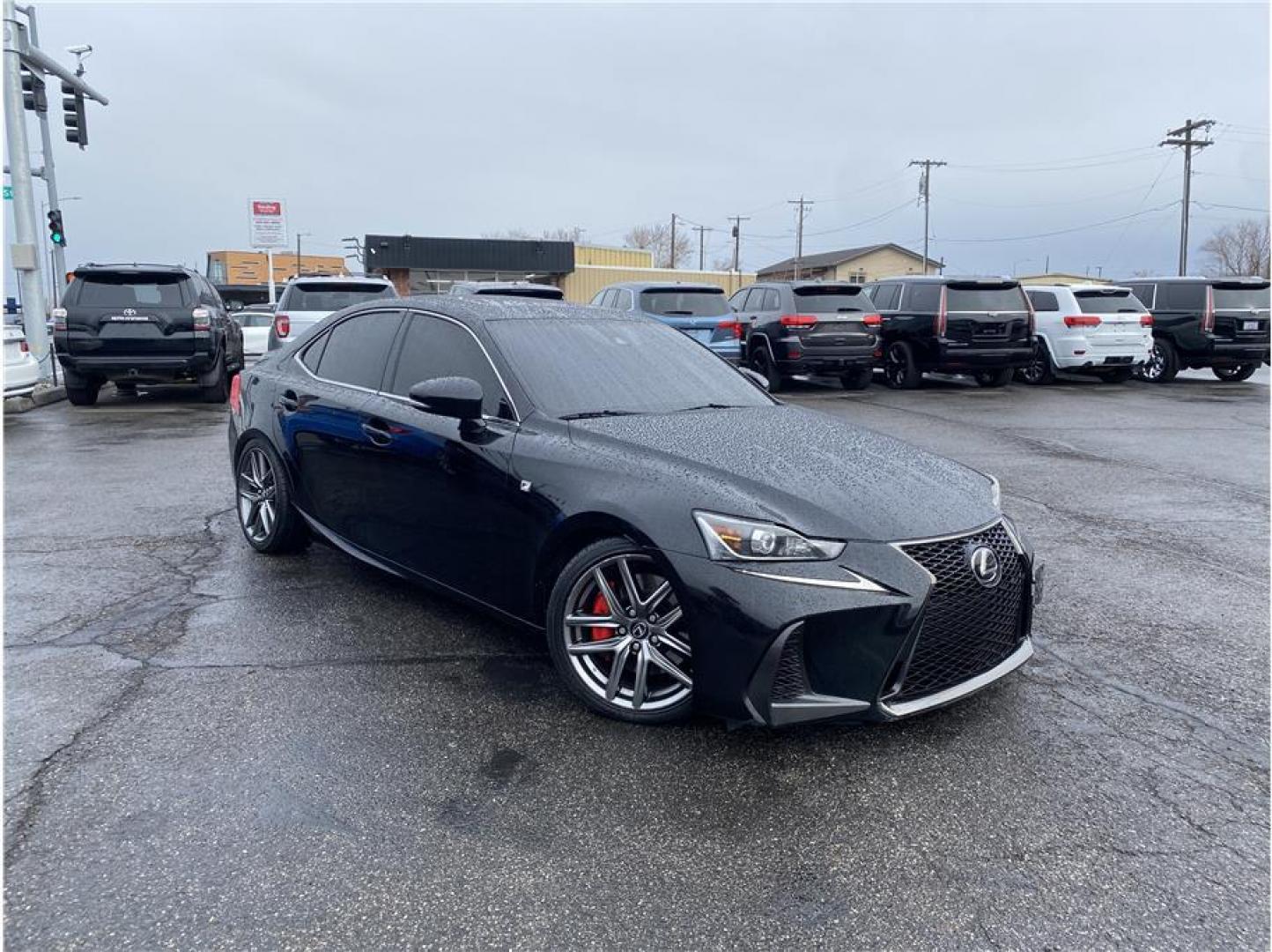 2017 Black /No Color Lexus IS 300 F Sport (JTHCM1D26H5) with an V6, 3.5 Liter engine, Automatic, 6-Spd transmission, located at 607 W Columbia Drive, Kennewick, WA, 99336, (509) 987-1069, 46.216743, -119.126404 - This 2017 Lexus IS 300 F Sport AWD is a compact luxury sport sedan produced by Lexus. This all-wheel-drive version offers added traction and stability in varying road and weather conditions. The IS 300 AWD is powered by a 3.5L V6 engine producing 260 horsepower, paired with a 6-speed automatic tr - Photo#2