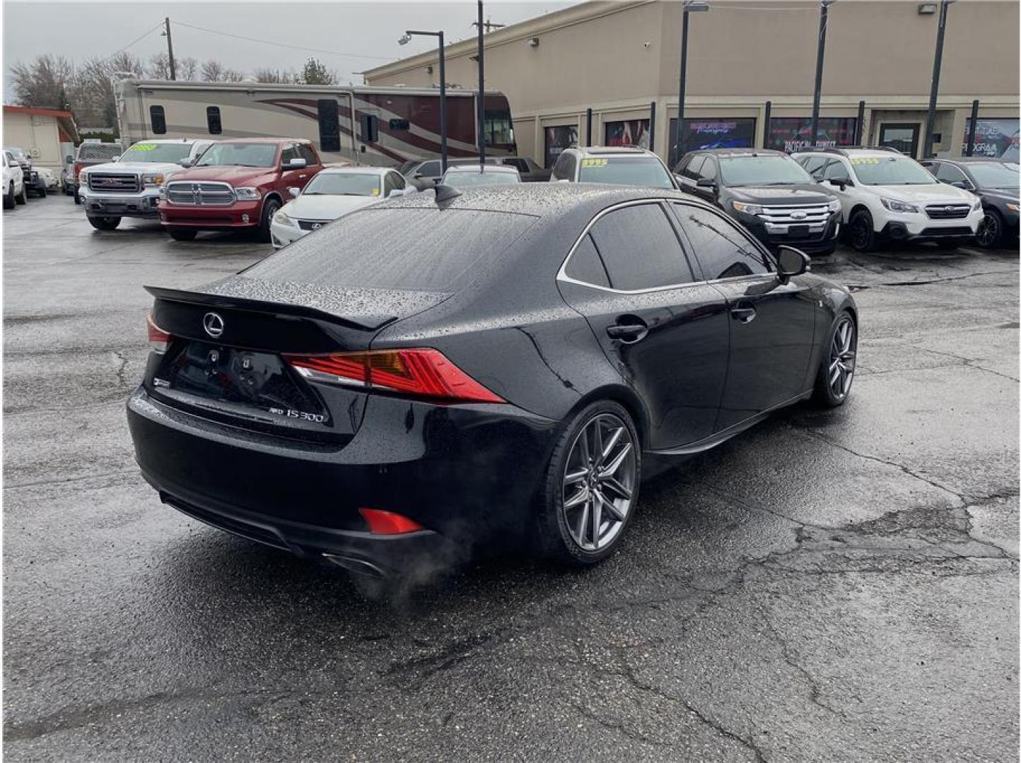 2017 Black /No Color Lexus IS 300 F Sport (JTHCM1D26H5) with an V6, 3.5 Liter engine, Automatic, 6-Spd transmission, located at 607 W Columbia Drive, Kennewick, WA, 99336, (509) 987-1069, 46.216743, -119.126404 - This 2017 Lexus IS 300 F Sport AWD is a compact luxury sport sedan produced by Lexus. This all-wheel-drive version offers added traction and stability in varying road and weather conditions. The IS 300 AWD is powered by a 3.5L V6 engine producing 260 horsepower, paired with a 6-speed automatic tr - Photo#4