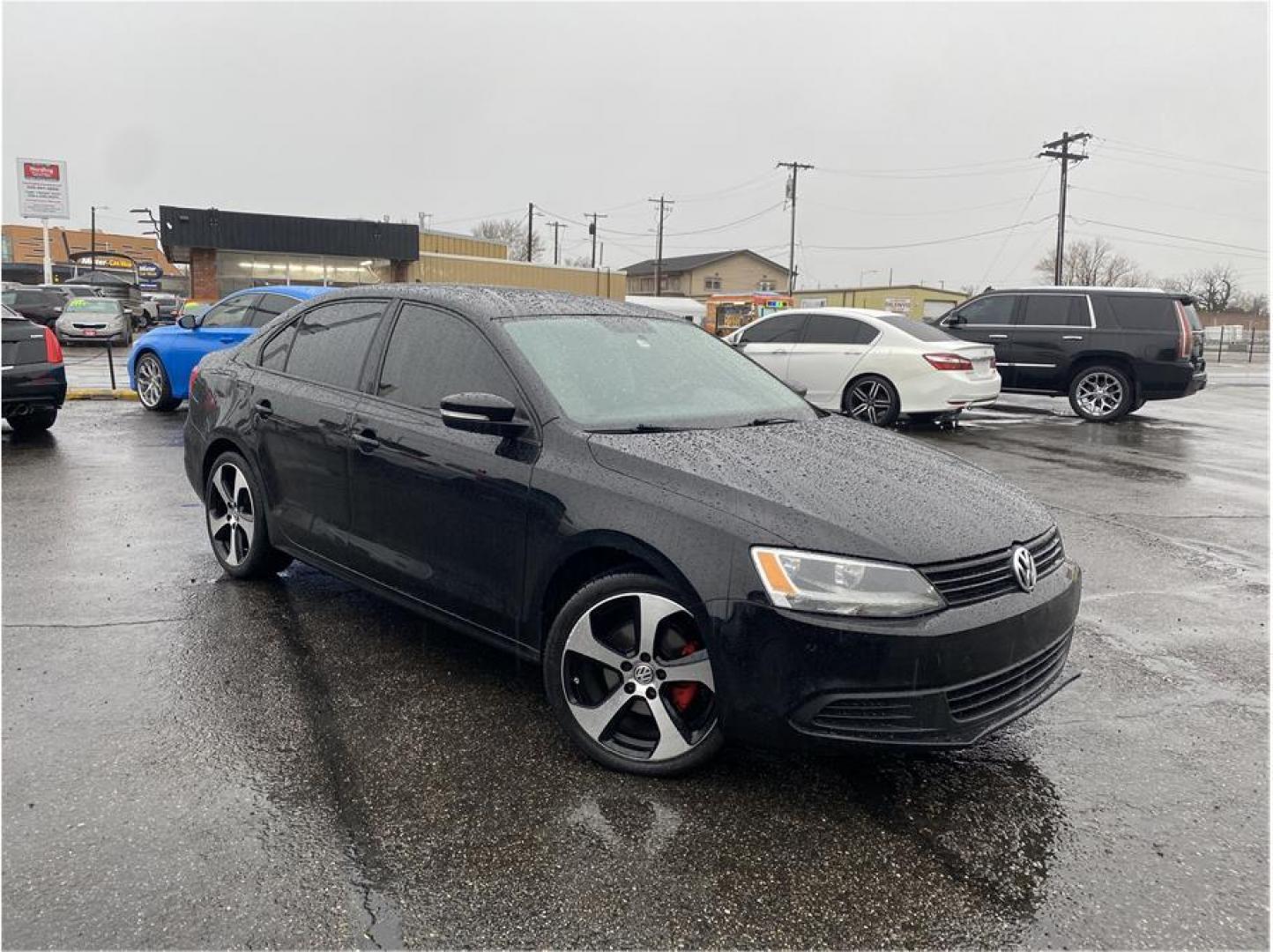 2012 Black /No Color Volkswagen Jetta (3VWDX7AJ5CM) with an 5-Cyl, PZEV, 2.5 Liter engine, Auto 6-Spd w/Tptrnc and Spt transmission, located at 607 W Columbia Drive, Kennewick, WA, 99336, (509) 987-1069, 46.216743, -119.126404 - Photo#2