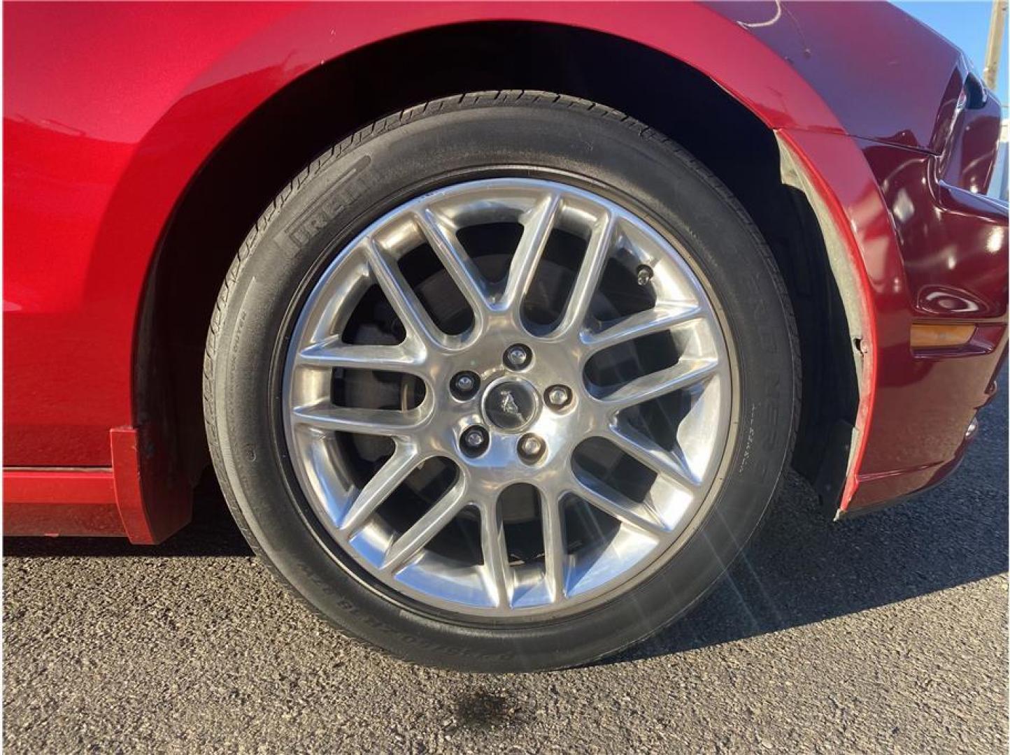 2013 Red /No Color Ford Mustang (1ZVBP8FF3D5) with an V8, 5.0 Liter engine, Manual, 6-Spd transmission, located at 607 W Columbia Drive, Kennewick, WA, 99336, (509) 987-1069, 46.216743, -119.126404 - Photo#8