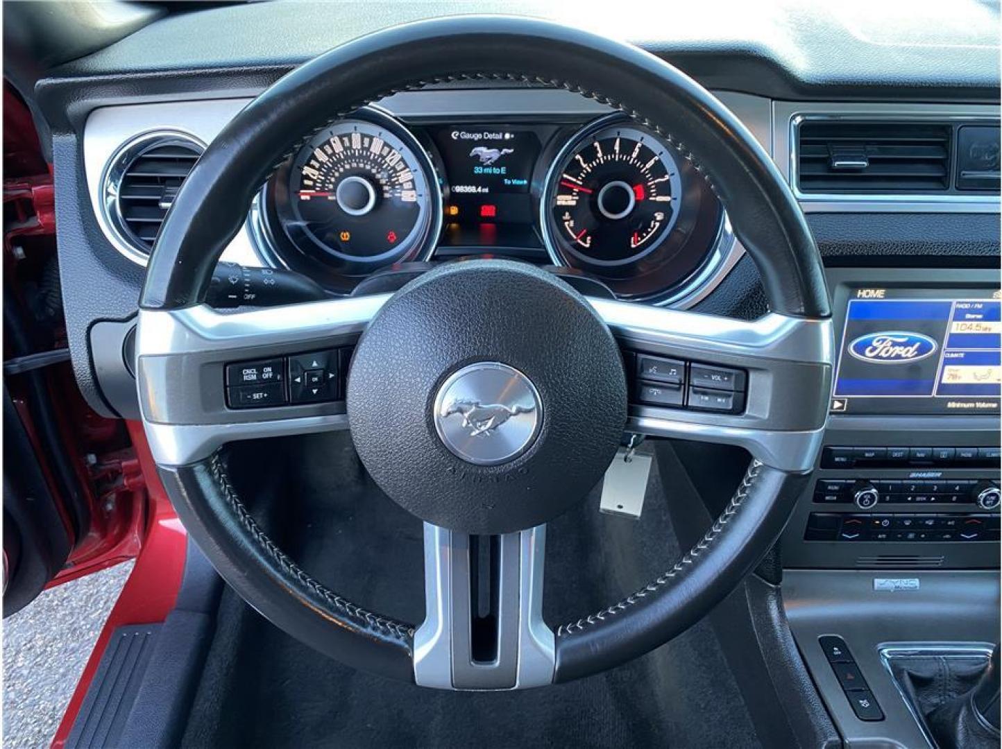 2013 Red /No Color Ford Mustang (1ZVBP8FF3D5) with an V8, 5.0 Liter engine, Manual, 6-Spd transmission, located at 607 W Columbia Drive, Kennewick, WA, 99336, (509) 987-1069, 46.216743, -119.126404 - Photo#11