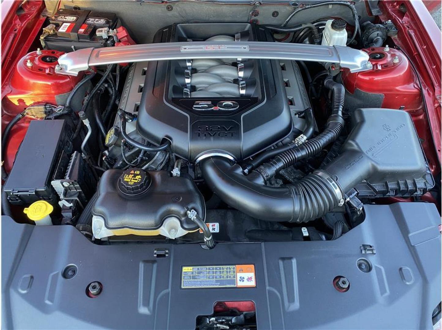 2013 Red /No Color Ford Mustang (1ZVBP8FF3D5) with an V8, 5.0 Liter engine, Manual, 6-Spd transmission, located at 607 W Columbia Drive, Kennewick, WA, 99336, (509) 987-1069, 46.216743, -119.126404 - Photo#16