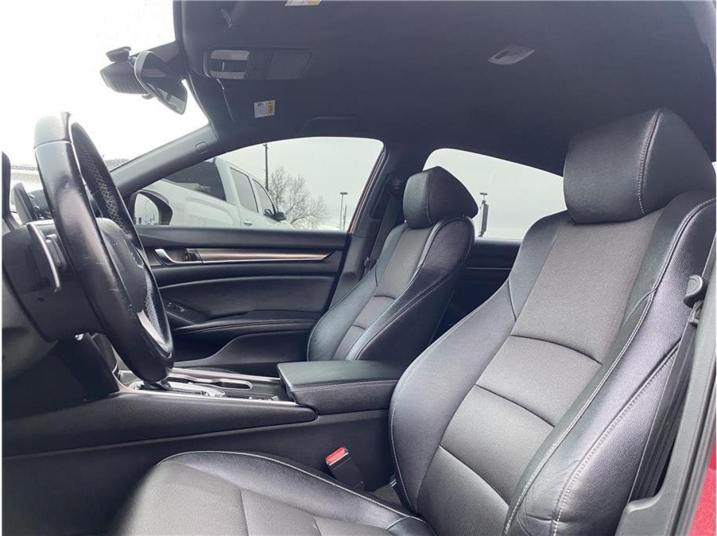 2019 Red /No Color Honda Accord (1HGCV1F31KA) with an 4-Cyl, i-VTEC, Turbo, 1.5 Liter engine, Automatic, CVT w/Sport Mode transmission, located at 607 W Columbia Drive, Kennewick, WA, 99336, (509) 987-1069, 46.216743, -119.126404 - Photo#10