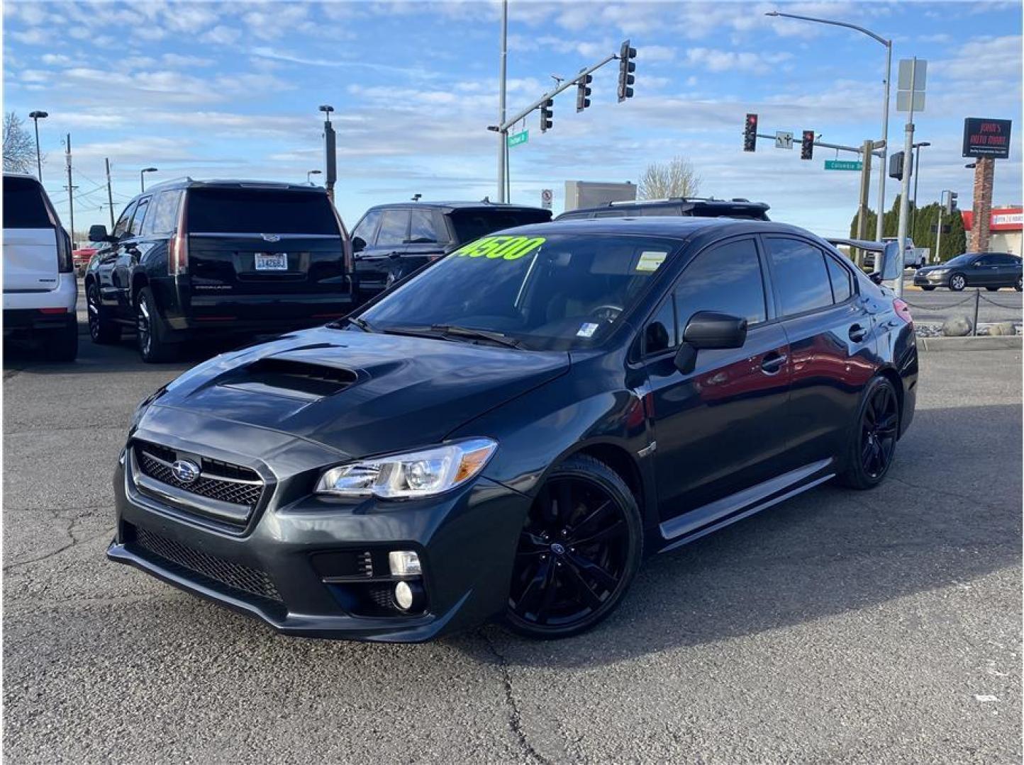 2017 Black /No Color Subaru WRX (JF1VA1J61H8) with an 4-Cyl, Turbo, 2.0 Liter engine, Auto, CVT Lineartronic transmission, located at 607 W Columbia Drive, Kennewick, WA, 99336, (509) 987-1069, 46.216743, -119.126404 - Photo#0
