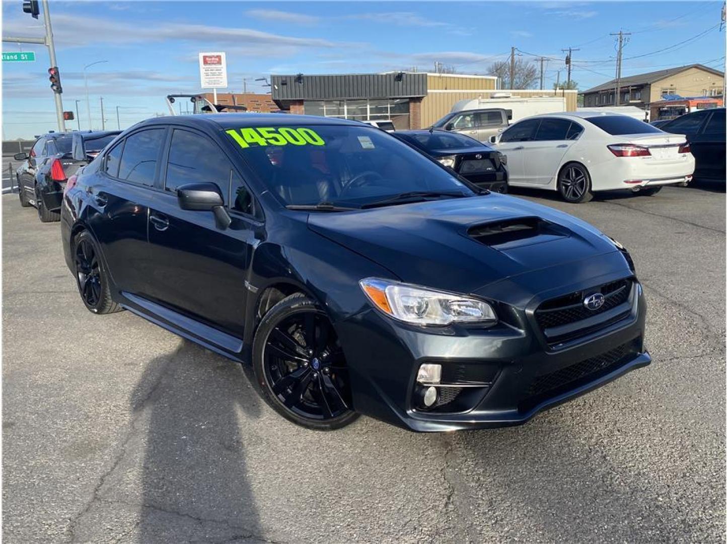 2017 Black /No Color Subaru WRX (JF1VA1J61H8) with an 4-Cyl, Turbo, 2.0 Liter engine, Auto, CVT Lineartronic transmission, located at 607 W Columbia Drive, Kennewick, WA, 99336, (509) 987-1069, 46.216743, -119.126404 - Photo#2