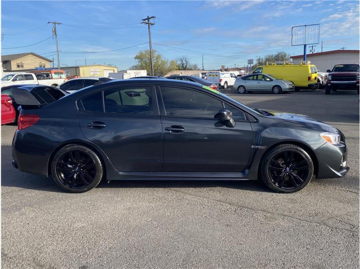 2017 Black /No Color Subaru WRX (JF1VA1J61H8) with an 4-Cyl, Turbo, 2.0 Liter engine, Auto, CVT Lineartronic transmission, located at 607 W Columbia Drive, Kennewick, WA, 99336, (509) 987-1069, 46.216743, -119.126404 - Photo#3