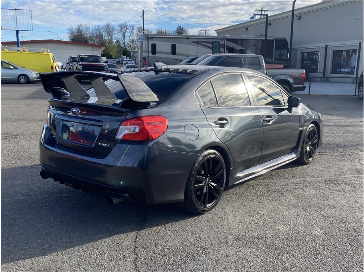 2017 Black /No Color Subaru WRX (JF1VA1J61H8) with an 4-Cyl, Turbo, 2.0 Liter engine, Auto, CVT Lineartronic transmission, located at 607 W Columbia Drive, Kennewick, WA, 99336, (509) 987-1069, 46.216743, -119.126404 - Photo#4