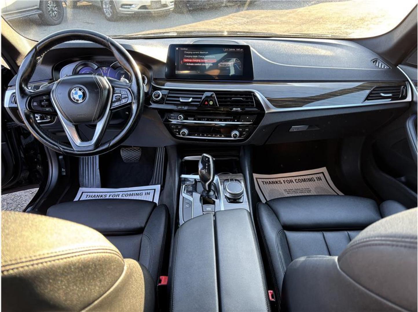 2019 Black /No Color BMW 5 Series 530e iPerformance (WBAJA9C52KB) with an 4-Cyl, Hybrid, Turbo, 2.0 Liter engine, Automatic, 8-Spd Adaptive w/Steptronic, Sport and Manual Modes transmission, located at 607 W Columbia Drive, Kennewick, WA, 99336, (509) 987-1069, 46.216743, -119.126404 - The 2019 BMW 530e iPerformance delivers a refined balance of luxury, performance, and efficiency through its advanced plug-in hybrid powertrain. Combining a 2.0L turbocharged engine with an electric motor, this 5 Series sedan offers smooth acceleration and impressive fuel efficiency, achieving up to - Photo#16