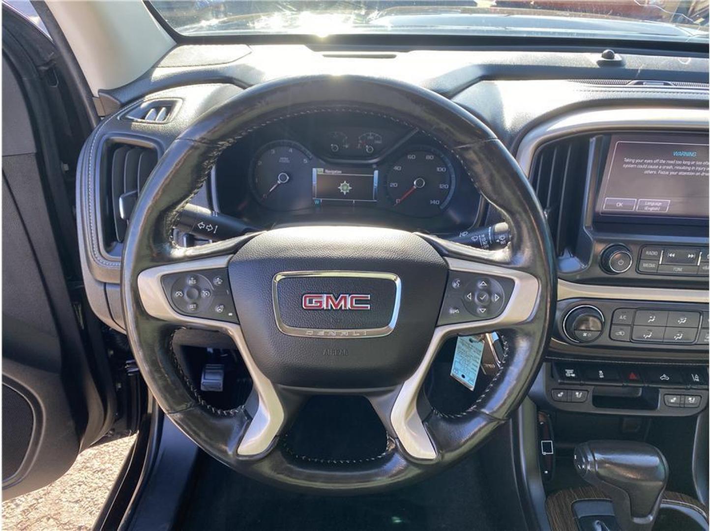 2017 Black /No Color GMC Canyon Crew Cab Denali (1GTP6EE17H1) with an 4-Cyl, Trbo Dsl, 2.8L engine, Automatic, 6-Spd transmission, located at 607 W Columbia Drive, Kennewick, WA, 99336, (509) 987-1069, 46.216743, -119.126404 - The 2017 GMC Canyon Denali Crew Cab 4x4 offers a premium blend of midsize truck capability, luxury, and efficiency. Powered by a durable 2.8L Duramax turbo-diesel engine, this Canyon delivers impressive torque and towing capability of up to 7,600 pounds when properly equipped, while maintaining exce - Photo#12