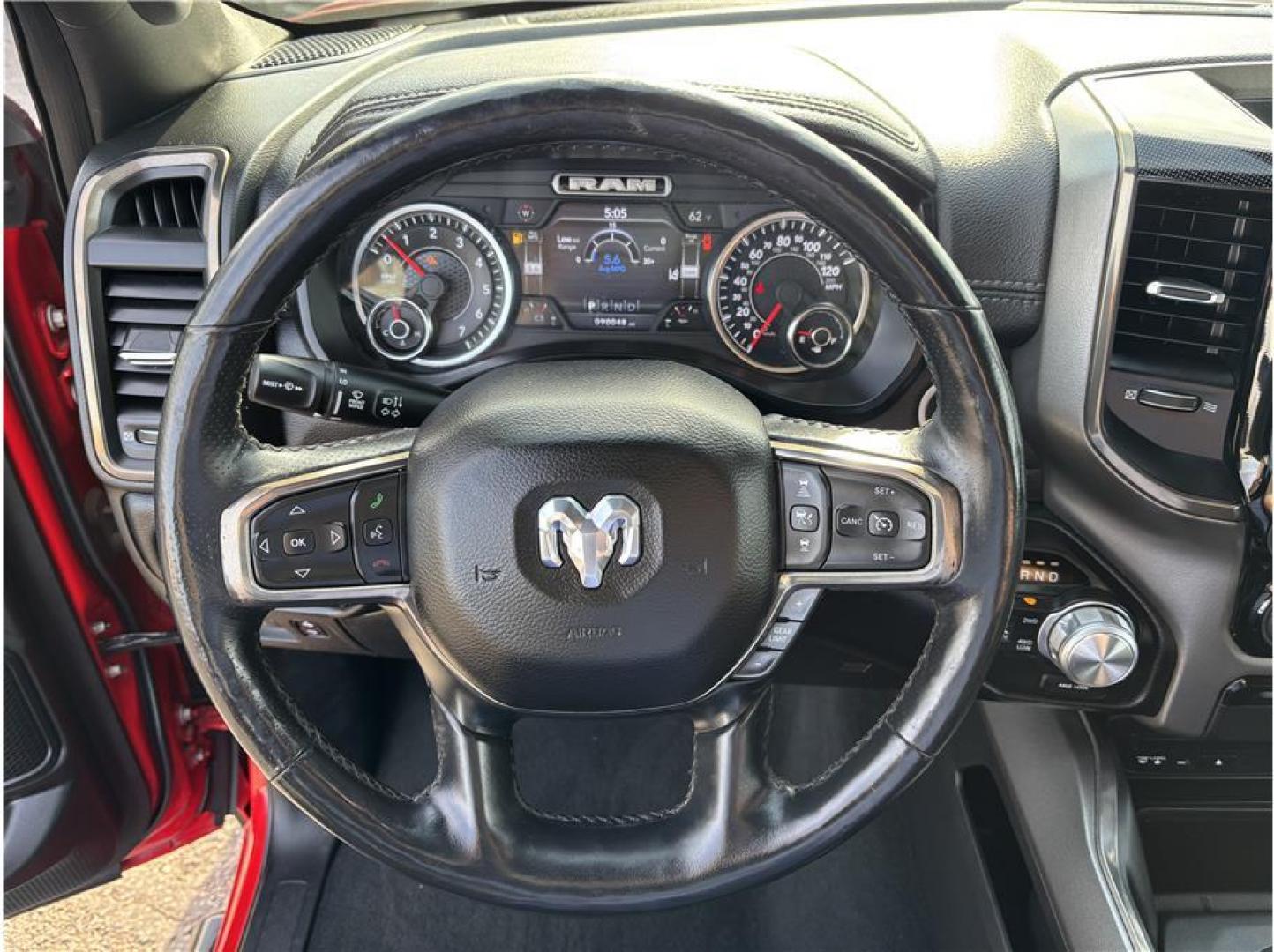 2019 Red /No Color Ram 1500 Crew Cab Rebel (1C6SRFLT1KN) with an V8, HEMI, eTorque, 5.7 Liter engine, Automatic, 8-Spd transmission, located at 607 W Columbia Drive, Kennewick, WA, 99336, (509) 987-1069, 46.216743, -119.126404 - The 2019 Ram 1500 Rebel Crew Cab delivers a powerful combination of off-road capability, bold styling, and full-size truck performance. Equipped with a proven 5.7L HEMI V8 engine producing strong horsepower and torque, this Rebel offers impressive towing capability of up to approximately 11,300 poun - Photo#11