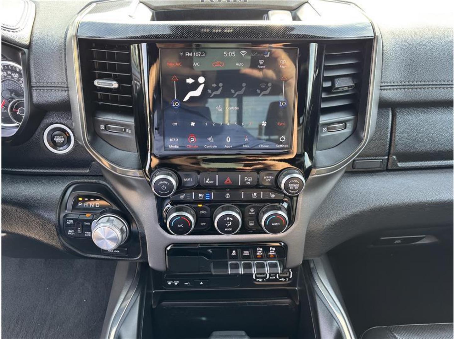 2019 Red /No Color Ram 1500 Crew Cab Rebel (1C6SRFLT1KN) with an V8, HEMI, eTorque, 5.7 Liter engine, Automatic, 8-Spd transmission, located at 607 W Columbia Drive, Kennewick, WA, 99336, (509) 987-1069, 46.216743, -119.126404 - The 2019 Ram 1500 Rebel Crew Cab delivers a powerful combination of off-road capability, bold styling, and full-size truck performance. Equipped with a proven 5.7L HEMI V8 engine producing strong horsepower and torque, this Rebel offers impressive towing capability of up to approximately 11,300 poun - Photo#12