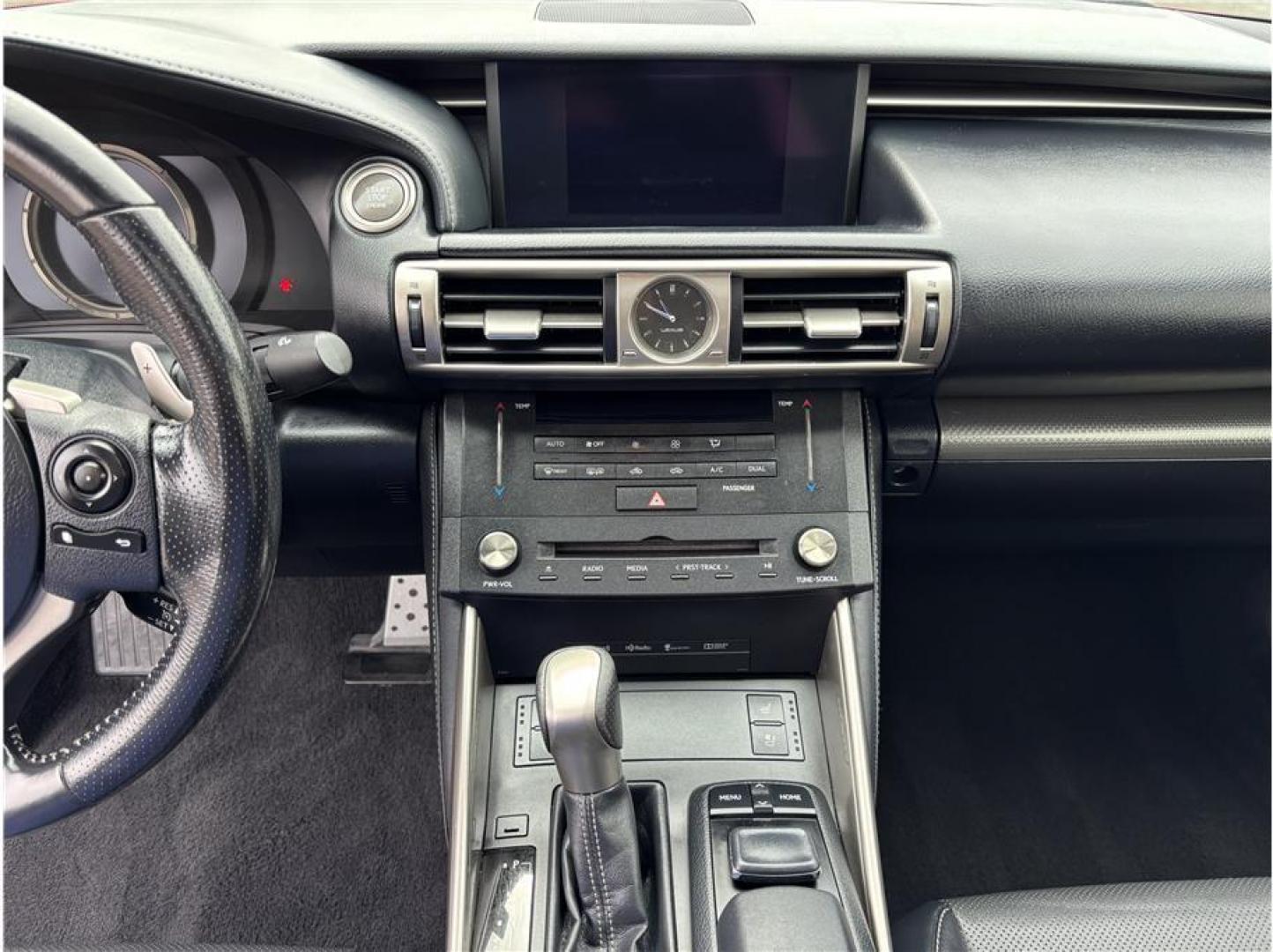 2016 Red /No Color Lexus IS (JTHBA1D21G5) with an 4-Cyl, Turbo, 2.0 Liter engine, Auto, 8-Spd w/Multi-Mode transmission, located at 607 W Columbia Drive, Kennewick, WA, 99336, (509) 987-1069, 46.216743, -119.126404 - Photo#8