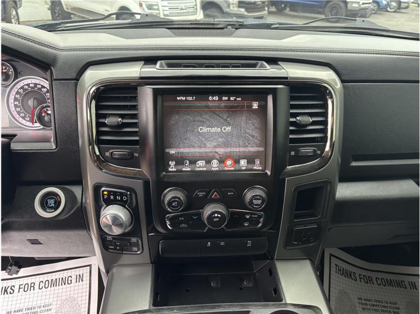 2015 Black /No Color Ram 1500 Quad Cab (1C6RR7HT1FS) with an V8, HEMI, 5.7 Liter engine, Automatic, 8-Spd transmission, located at 607 W Columbia Drive, Kennewick, WA, 99336, (509) 987-1069, 46.216743, -119.126404 - Photo#11