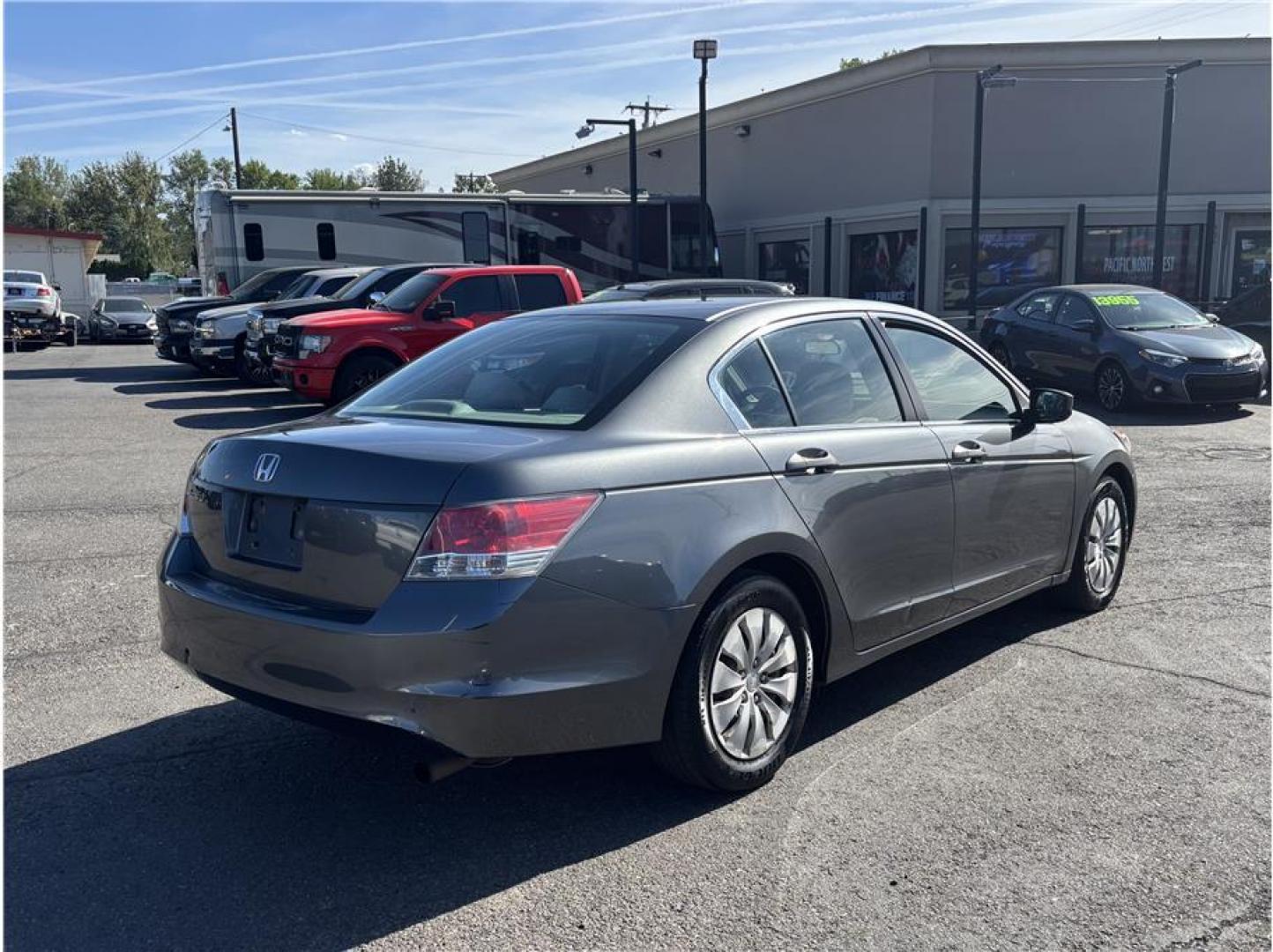 2010 Gray /No Color Honda Accord (1HGCP2F3XAA) with an 4-Cyl, i-VTEC, 2.4 Liter engine, Automatic, 5-Spd w/Overdrive transmission, located at 607 W Columbia Drive, Kennewick, WA, 99336, (509) 987-1069, 46.216743, -119.126404 - 2010 Honda Accord LX Sedan The 2010 Honda Accord LX is a dependable midsize sedan known for its exceptional reliability, fuel efficiency, and comfortable ride. Powered by a proven 2.4L i-VTEC 4-cylinder engine paired with a 5-speed automatic transmission, this Accord delivers smooth performance w - Photo#4
