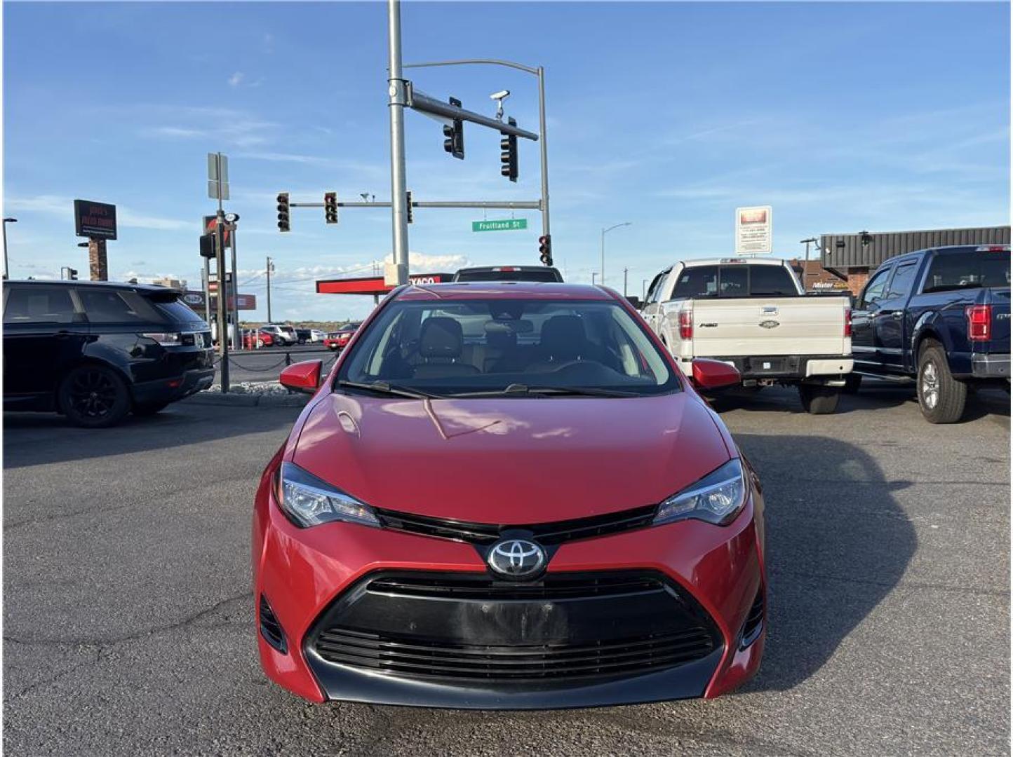 2017 Red /No Color Toyota Corolla (2T1BURHE2HC) with an 4-Cyl, 1.8 Liter engine, Automatic, CVTi-S transmission, located at 607 W Columbia Drive, Kennewick, WA, 99336, (509) 987-1069, 46.216743, -119.126404- Photo#1