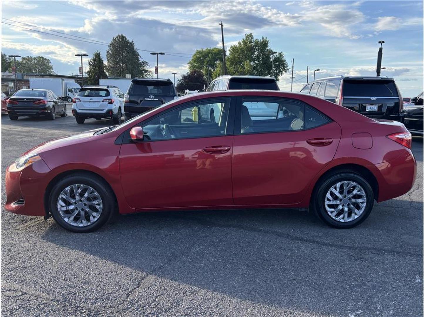 2017 Red /No Color Toyota Corolla (2T1BURHE2HC) with an 4-Cyl, 1.8 Liter engine, Automatic, CVTi-S transmission, located at 607 W Columbia Drive, Kennewick, WA, 99336, (509) 987-1069, 46.216743, -119.126404- Photo#7
