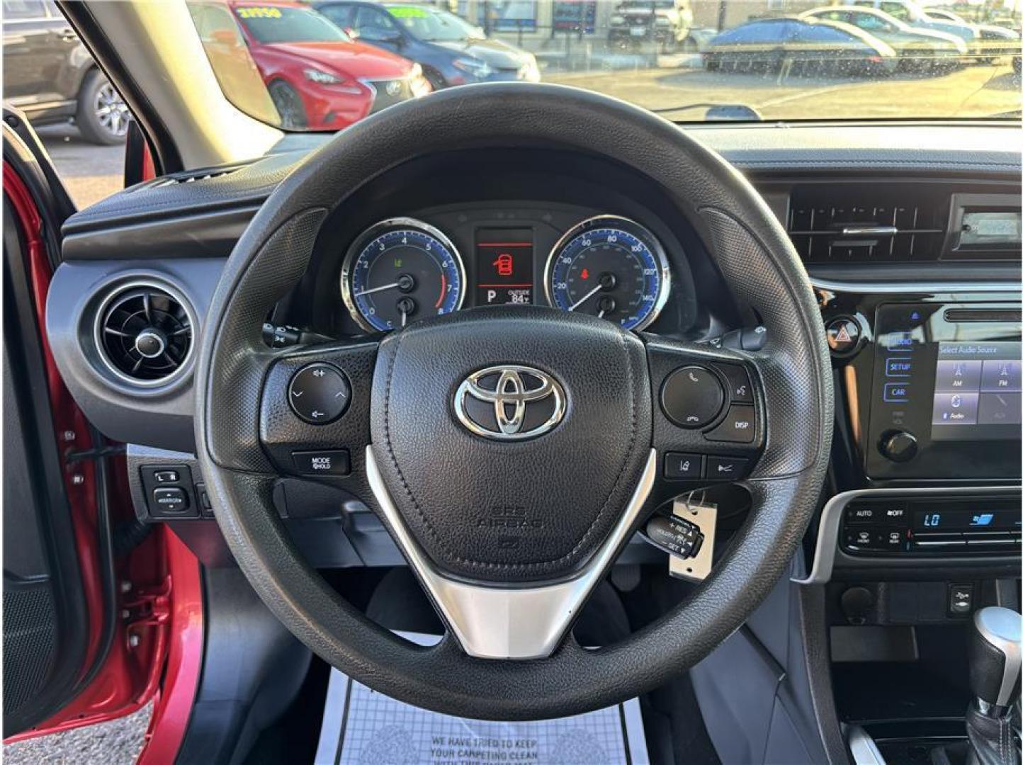 2017 Red /No Color Toyota Corolla (2T1BURHE2HC) with an 4-Cyl, 1.8 Liter engine, Automatic, CVTi-S transmission, located at 607 W Columbia Drive, Kennewick, WA, 99336, (509) 987-1069, 46.216743, -119.126404- Photo#10