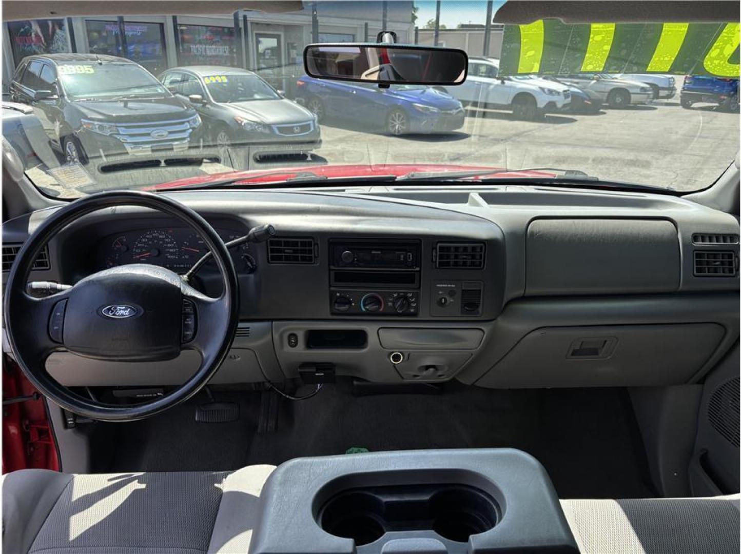 2004 Red /No Color Ford F250 Super Duty Super Cab (1FTNX20P84E) with an V8, Turbo Dsl 6.0L engine, Automatic transmission, located at 607 W Columbia Drive, Kennewick, WA, 99336, (509) 987-1069, 46.216743, -119.126404 - Photo#13